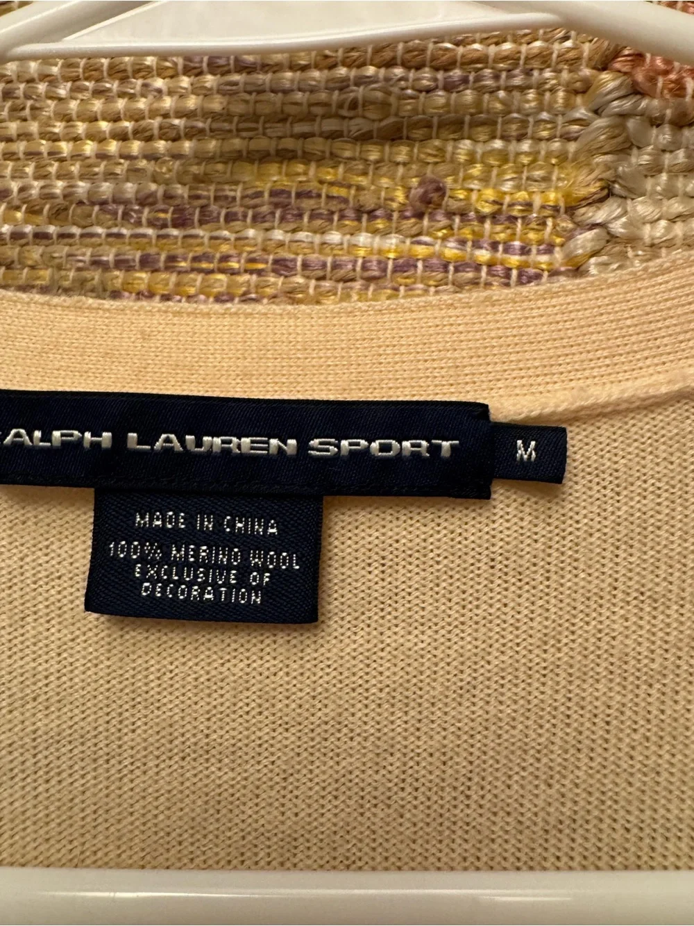Ralph Lauren sport cardigan size m